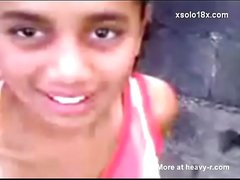 Amateur Indian Teen Outdoor Anal