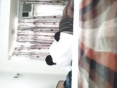 Chennai boss with her sexy secretary in hotel room enjoying foreplay session with her.